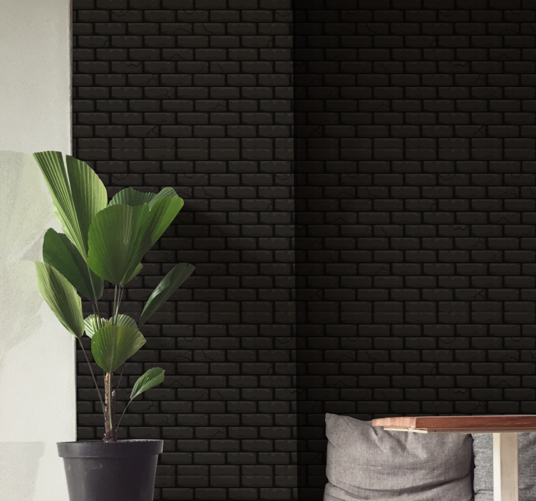 Darkness Brick Wallpapers - TenStickers
