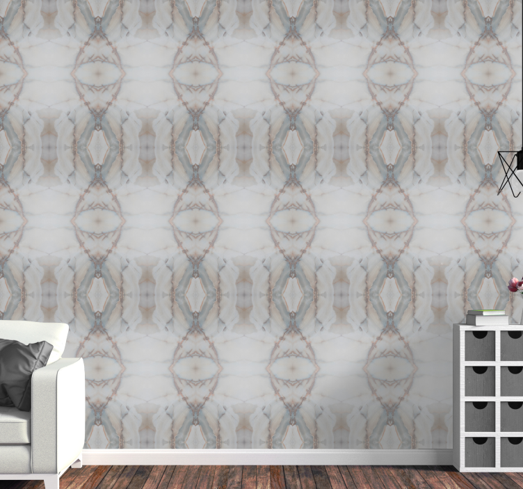 Elegant stone pattern light colors Wallpaper - TenStickers