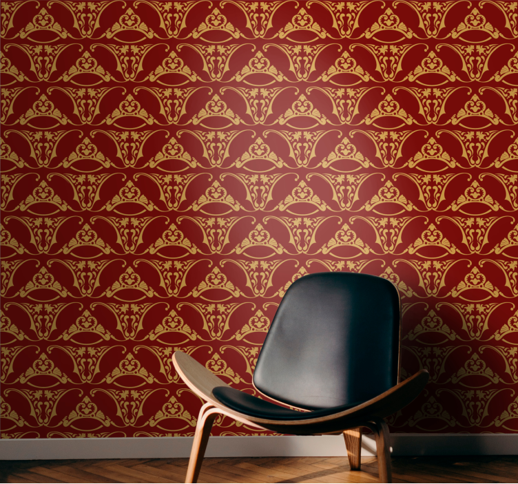 Elegant Vintage Patterns baroque wallpaper - TenStickers