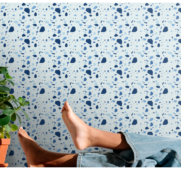 Geometric Speckled wallpaper geometric - TenStickers
