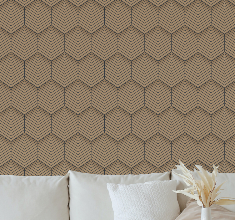 glamour brown texture Abstract Wallpaper - TenStickers