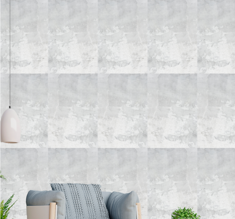 Gray Textured Surface stone effect wallpaper - TenStickers