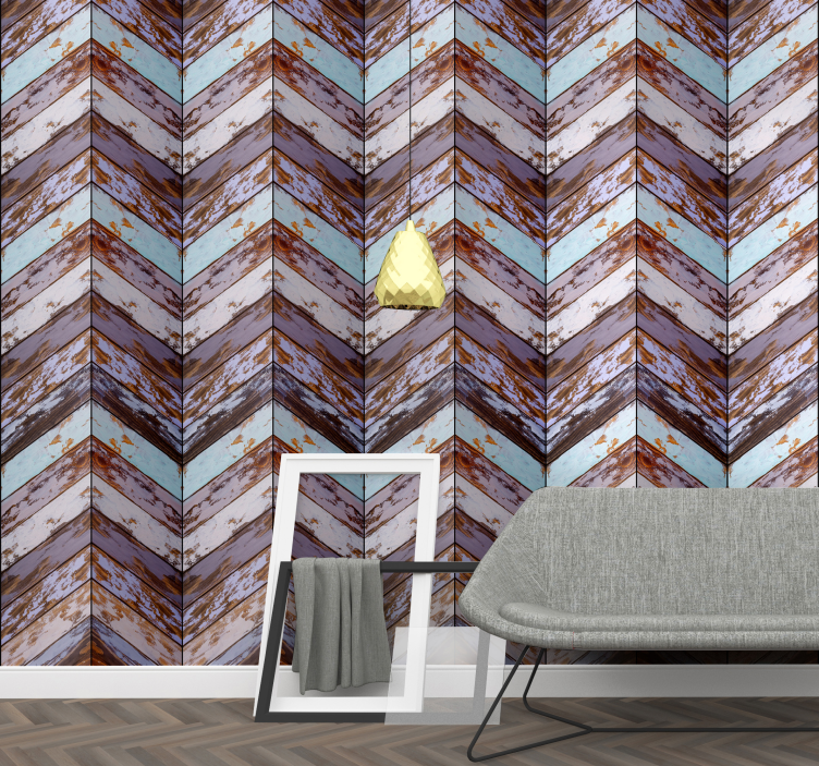 Scandivavian Overture Textured Wallpaper - TenStickers