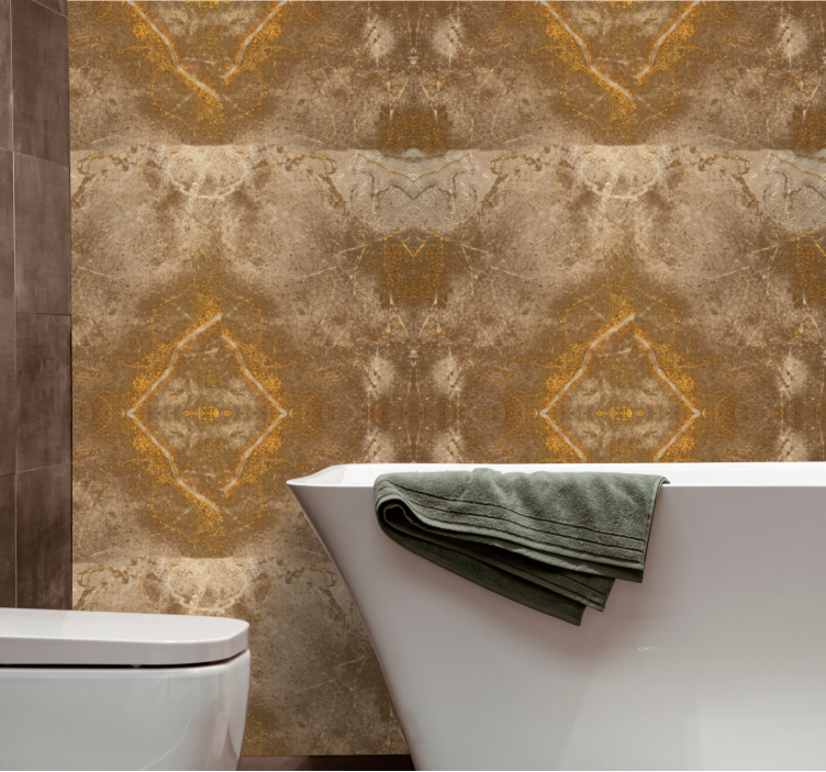 Smooth stone effect texture  wallpaper - TenStickers