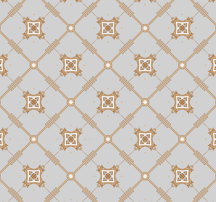 Tile Style Rhombus (Roomy) Tile wallpaper - TenStickers
