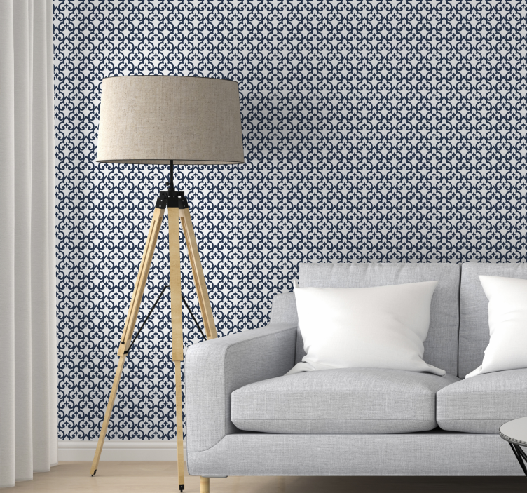 Tile wallpaper morrocan ornaments - TenStickers