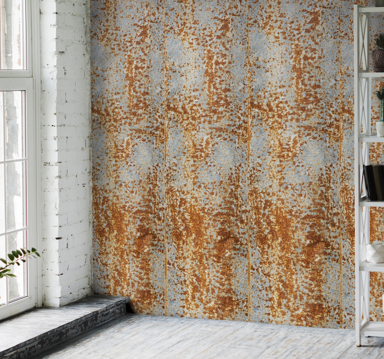 Textured wallpaper rusty sky - TenStickers